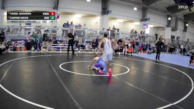 100-106 lbs Round 1 - Yaziel Navarro, El Paso Wildcats Wrestling Club vs Carter Hicks, Bryan High School Wrestling