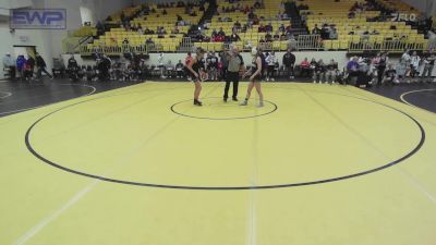 120 lbs Rr Rnd 1 - Destinee Miller, Sapulpa HS vs Brooklyn Butler, Lebanon Girls HS