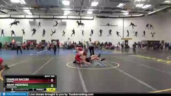 184 lbs 1st Place Match - Adam Medeiros, Heidelberg vs Charles Baczek, Wabash