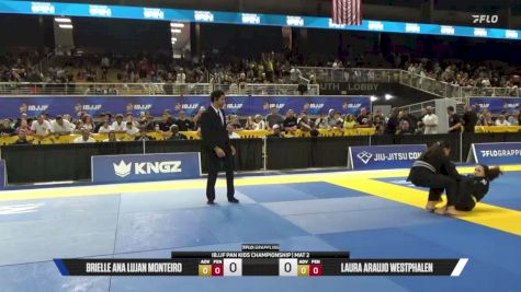 Brielle Ana Lujan Monteiro vs Laura Araujo Westphalen 2026 Pan Kids Jiu-Jitsu IBJJF Championship