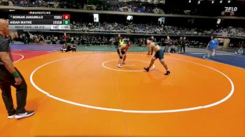 6A 215 lbs Semifinal - Dorian Jaramillo, El Paso Pebble Hills vs Aidan Mayne, Little Elm