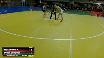 160 lbs Quarterfinals (8 Team) - Tanner Carpenter, Z-M (Zumbrota/Mazeppa) vs Braxton Nelson, Waseca