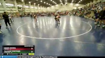 110 lbs Quarters & Wb (16 Team) - Talmage Mortimer, Champions vs Aizaya Rivera, Fremont