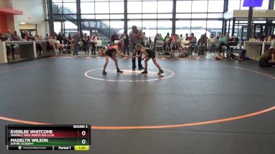N-3 lbs Round 3 - Madelyn Wilson, Empire Academy vs Everlee Whitcome, Waverly Area Wrestling Club