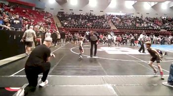 52 lbs Round Of 16 - Callen Carson, Black Fox Wrestling Club vs Bryer Kincaid, Cowboy Wrestling Club