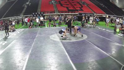 132 lbs Cons. Quarters - Adrian Florez, Idaho vs Rocco Decaro, California