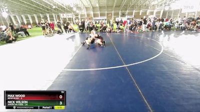 102 lbs Round 2 (4 Team) - Max Wood, Bear RIver vs Nick Wilson, American Fork