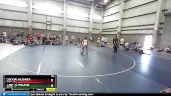 126 lbs Round 2 (10 Team) - Decker Milender, UTAH2 vs Cantril Nielsen, Idaho2