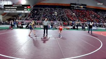 3A 98 lbs Cons. Semi - Ryker Spencer, Challis vs Taylor Izzard, Marsing