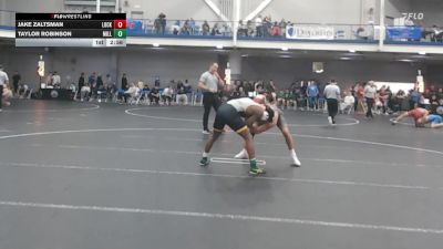 141 lbs Consi Of 32 #1 - Jake Zaltsman, Lock Haven vs Taylor Robinson, Millersville