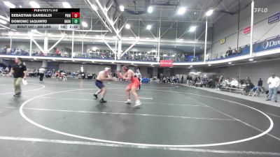 285 lbs Consi Of 16 #1 - Sebastian Garibaldi, Princeton vs Domonic Iaquinto, Naval Academy