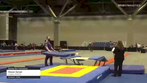 Mason Sargel - Double Mini Trampoline, Integrity Athletics - 2021 USA Gymnastics Championships