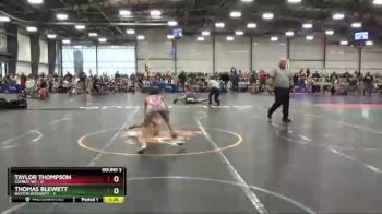 76 lbs Round 3 (6 Team) - Thomas Blewett, Buxton Intensity vs Taylor Thompson, Combat WC