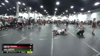 96 lbs Finals (2 Team) - Nick Horton, PA Alliance Blue vs Griffin Tinsman, TDWC