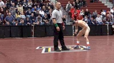 125 lbs finals Anthony Zanetta Pittsburgh vs. Shane Young West Virginia