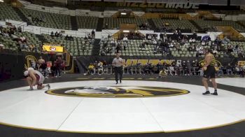 197 lbs Cons. Round 3 - Liam Daniels, Little Rock vs Evan Bates, Missouri