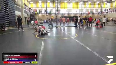 126 lbs Round 3 - Owen Adlfinger, Iowa vs Luke Guseman, Iowa