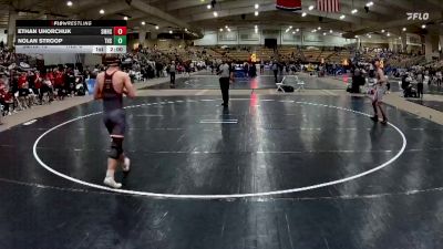 150 lbs Quarterfinals (8 Team) - Ethan Uhorchuk, Signal Mountain High School vs Nolan Stroop, Tullahoma High School