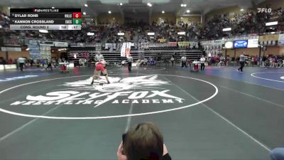 150 lbs Cons. Round 2 - Sylar Rohr, Hill City Hs vs Kannon Crossland, Effingham-Atchison Co Community Hs