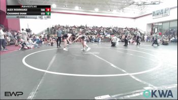 140 lbs Rr Rnd 1 - Alex Rodriguez, Tonkawa Takedown Club vs Channing Dunn, Kingfisher YellowJackets