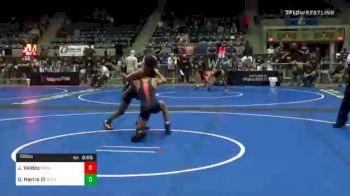 108 lbs Consolation - Jaden Valdez, Wesley Club vs Gerald Harris Iii, Hurricane