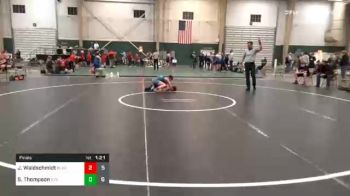 84 lbs Final - Jeremiah Waldschmidt, Black Fox Academy vs Sawyer Thompson, 2 Tuff Gym