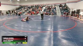 100 lbs Quarterfinal - Grace Romans, Allen Blue (Girls) vs Yarelin Tavera, Katy Cinco Ranch (Girls)