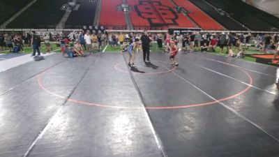 88 lbs Champ. Round 5 - Cooper Hennefer, Idaho vs Hunter Rodriguez, Alaska