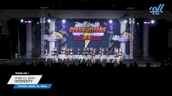 Spirit All Stars - INTENSITY [2024 L3 Junior - D2 - Small Day 1] 2024 ASC Clash of the Titans Schaumburg & CSG Dance Grand Nationals
