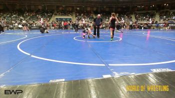 94 lbs Consi Of 8 #2 - Morgan Nelson, Grapple Academy vs Emy Rice, Prodigy Elite Wrestling