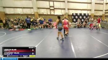 180 lbs Round 3 (4 Team) - Josslyn Blair, Idaho vs Symphony Veloz, Oklahoma
