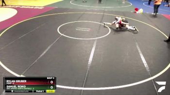 95 lbs Placement (4 Team) - Samuel Roiko, UNC (United North Central) vs Rylan Gruber, Pierz