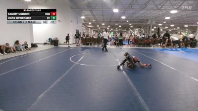 44 lbs Round 5 (6 Team) - Sammy Osborn, POWA vs Knox Newcomer, Steller Trained Fett