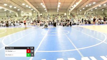 182 lbs Rr Rnd 2 - Riley Parker, Buffalo Valley Black HS vs Dario Cruz, Beca Gold