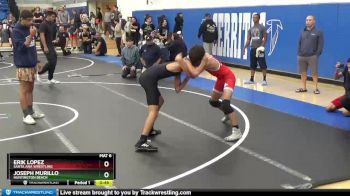 113 lbs Semifinal - Joseph Murillo, Huntington Beach vs Erik Lopez, Santa Ana Wrestling