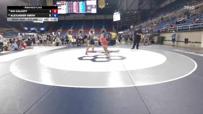 215 lbs Cons. Semis - Kai Calcutt, IL vs Alexander Smith, FL
