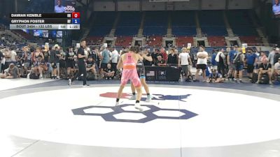 132 lbs Champ. Rd Of 64 - Damian Kemble, Ohio vs Gryphon Foster, New York