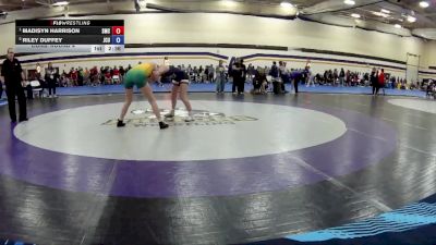124 lbs Cons. Round 4 - Riley Duffey, John Carroll University vs Madisyn Harrison, Southwestern Michigan College