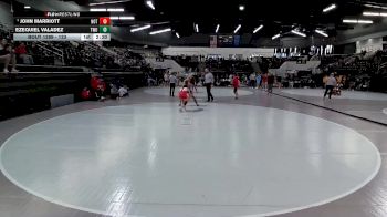 133 lbs Cons. Round 3 - Ezequiel Valadez, Texas Wesleyan vs John Marriott, Northern Oklahoma College-Tonkawa