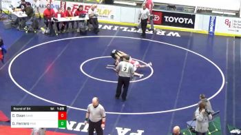 92 lbs Prelims - Colton Dean, Canon-McMillan vs Dominic Ferraro, Pine Richland