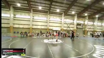 125 lbs Placement - Courtney Hunt, IDAHO vs Bella Williams, OKLAHOMA