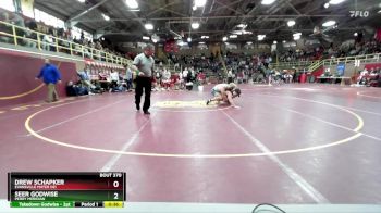 175 lbs Cons. Semi - Drew Schapker, Evansville Mater Dei vs Seer Godwise, Perry Meridian