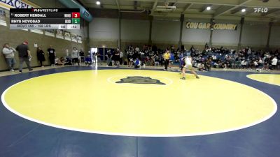 168 lbs Consi Of 16 #2 - Robert Kendall, Windsor (CO) vs Rhys Novosad, Bixby (OK)