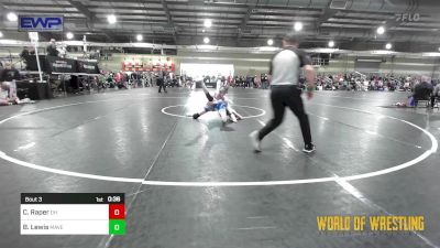 89 lbs Round Of 32 - Carson Raper, Darkhorse vs Brodey Lewis, Maverick Elite Wrestling