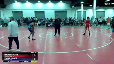 110 lbs 4th Wrestleback (16 Team) - Malachi Pettis, Washington vs Xavier Mance, Georgia