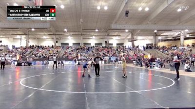 A 106 lbs Champ. Round 1 - Jacob Stinnett, Upperman High School vs Christopher Baldwin, Anderson Co. High School