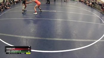 85 lbs Round 2 (6 Team) - Maddex Ewy, Oklahoma Elite vs Bobby Hernandez Jr., Wyoming Renegades