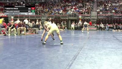 1A-144 lbs Cons. Round 2 - William Sankot, Belle Plaine vs Westyn Price, North Linn