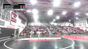 150 lbs 1st Place Match - Bragen Jones, Declo vs Brennen Ward, Declo