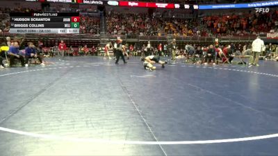 2A-150 lbs Quarterfinal - Briggs Collins, West Liberty vs Hudson Scranton, Anamosa